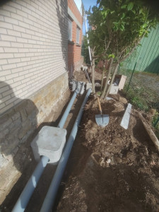 Photo de galerie - Pose Regards assainissement