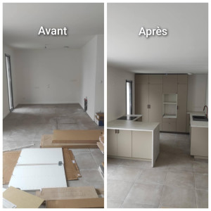 Photo de galerie - Pose de cuisine IKEA