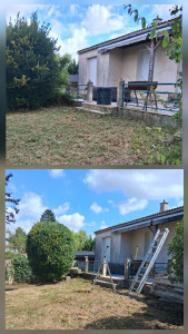 Photo de galerie - Débroussaillage jardin 