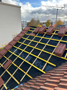 Photo de galerie - Rénovation d’une toiture en tuiles