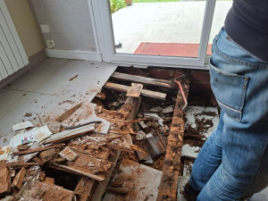 Photo de galerie - Enlèvement du planche