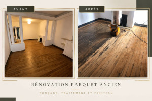 Photo de galerie - Pose de parquet - Revêtement de sol