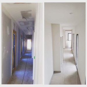 Photo de galerie - Rénovation complète d’un couloir 