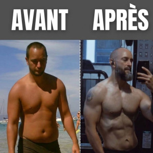 Photo de galerie - Voici ma propre transformation : chaque programme, sportif ou nutritionnel, doit être conçu en prenant en compte chaque personne, son emploi du temps, ses contraintes et ses préférences ; c'est au programme de s'adapter aux gens, pas le contraire.