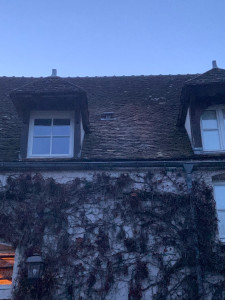 Photo de galerie - Pose d’une sortie pour hotte suite à la suppression de la cheminée 