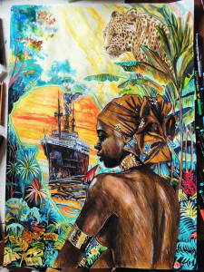 Photo de galerie - Peinture acrilique a1