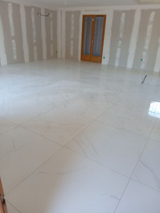 Photo de galerie - Pose carrelage sol 