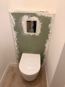 Photo de galerie - Bâti suspendu après 