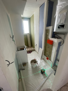 Photo de galerie - Placo et carrelage 