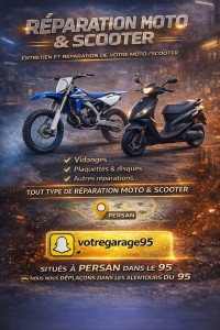 Photo de galerie - Toute type de réparation moto ainsi que les entretiens 