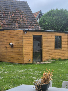 Photo de galerie - Atelier jardin en cours de construction 