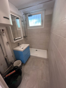 Photo de galerie - Rénovation de salle d’eau B