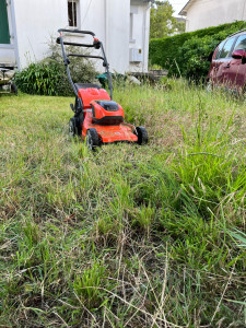 Photo de galerie - Tonte jusqu’à 200 m2 dans un silences absolu (a batterie)