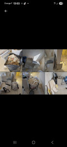 Photo de galerie - Évacuation de déchets suite à fin de chantier. 