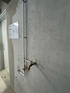 Photo de galerie - Création colonne EFS pour robinet de puisage 