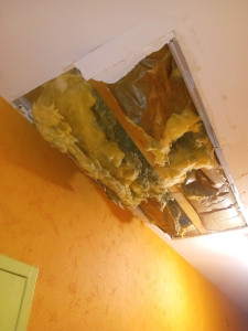 Photo de galerie - Réparation plafond 