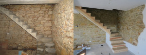 Photo de galerie - Reconstruction de murs en pierre