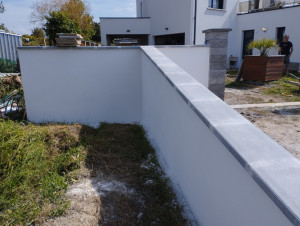 Photo de galerie - Muret entrée