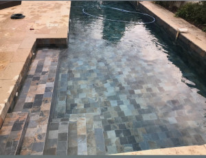 Photo de galerie - Entretien et réparation réseau piscine 