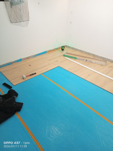 Photo de galerie - Parquet flottant 