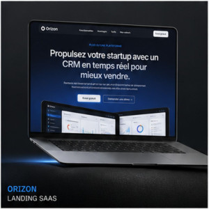 Photo de galerie - Landing page pour un SaaS 