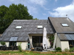 Photo de galerie - Ouverture toiture rénovation