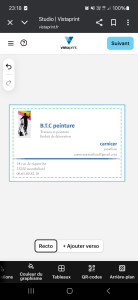 Photo de galerie - Carte de visite 