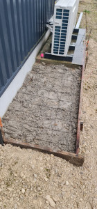Photo de galerie - Réalisation dalle beton 
