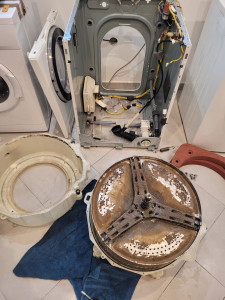 Photo de galerie - Lave linge séchant samsung
changement croisillon (axe tambour)
pièce 30e, main d'œuvre 80e