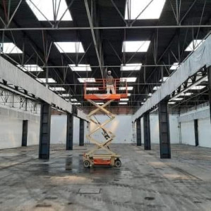 Photo de galerie - Peinture de plafond en fer 