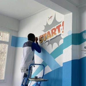 Photo de galerie - Peintre décorateur 