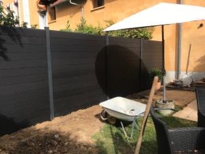 Photo de galerie - Installation d’une palissade