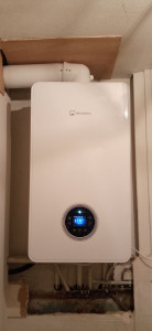 Photo de galerie - Installation d’une chaudière ELM Leblanc Mégalis.