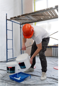 Photo de galerie - Peinture plafond 