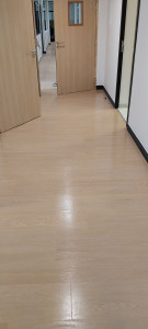 Photo de galerie - Nettoyage des couloirs 