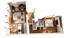 Photo de galerie - Rénovation complète d'un appartement haussmanien à Paris