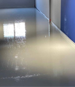 Photo de galerie - Chape fluide 