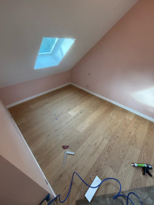 Photo de galerie - Pose de parquet - Revêtement de sol