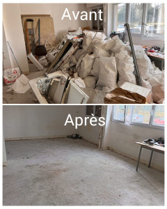 Photo de galerie - évacuation de gravat 