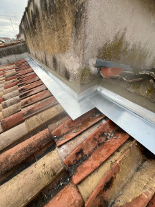 Photo de galerie - Solins en zinc 