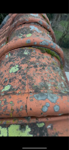 Photo de galerie - Vérification sur Faîtière, endommagé, suite aux intempéries mise en place de clos, ventilé adapté au support avec pose de nouvelles tuiles, Faîtière faîtage à sec