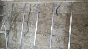 Photo de galerie - Travaux isolation et pose des cloisons 