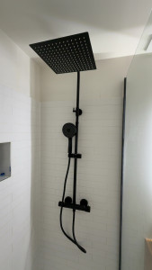 Photo de galerie - Pose colonne de douche 