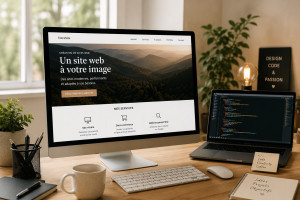 Photo de galerie - Création site internet