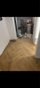 Photo de galerie - Pose de parquet - Revêtement de sol