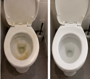 Photo de galerie - Sanitares avant et apres