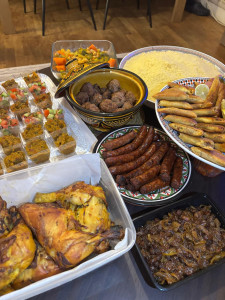 Photo de galerie - Couscous royal avec délicieuses bricks et meilleures merguez de Paris juste un régal !