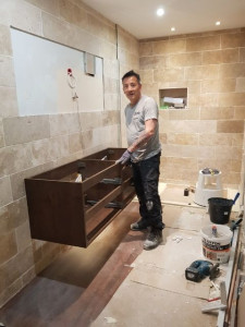 Photo de galerie - Création d une salle de bain 