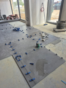 Photo de galerie - Pose dm carrelage 