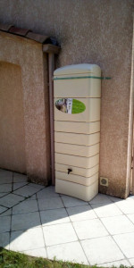 Photo de galerie - Installation d'un récupérateur d'eau de pluie 